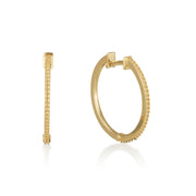 עגיל חישוק לשיבוץ - טקסס קטן