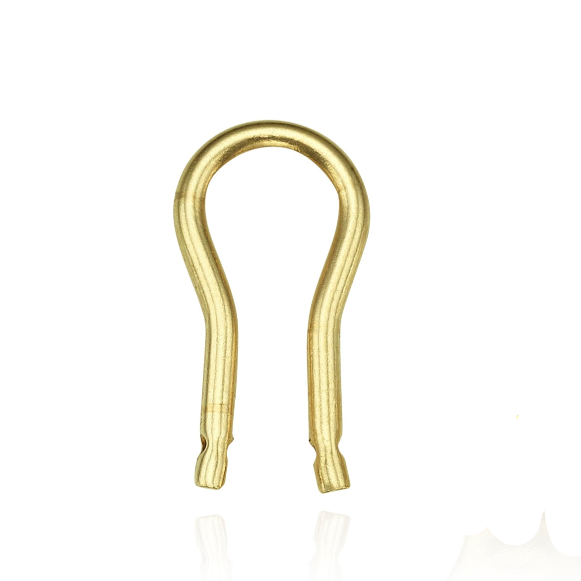 סוגר אומגה מזהב צהוב 14 קראט של ברכת זהב