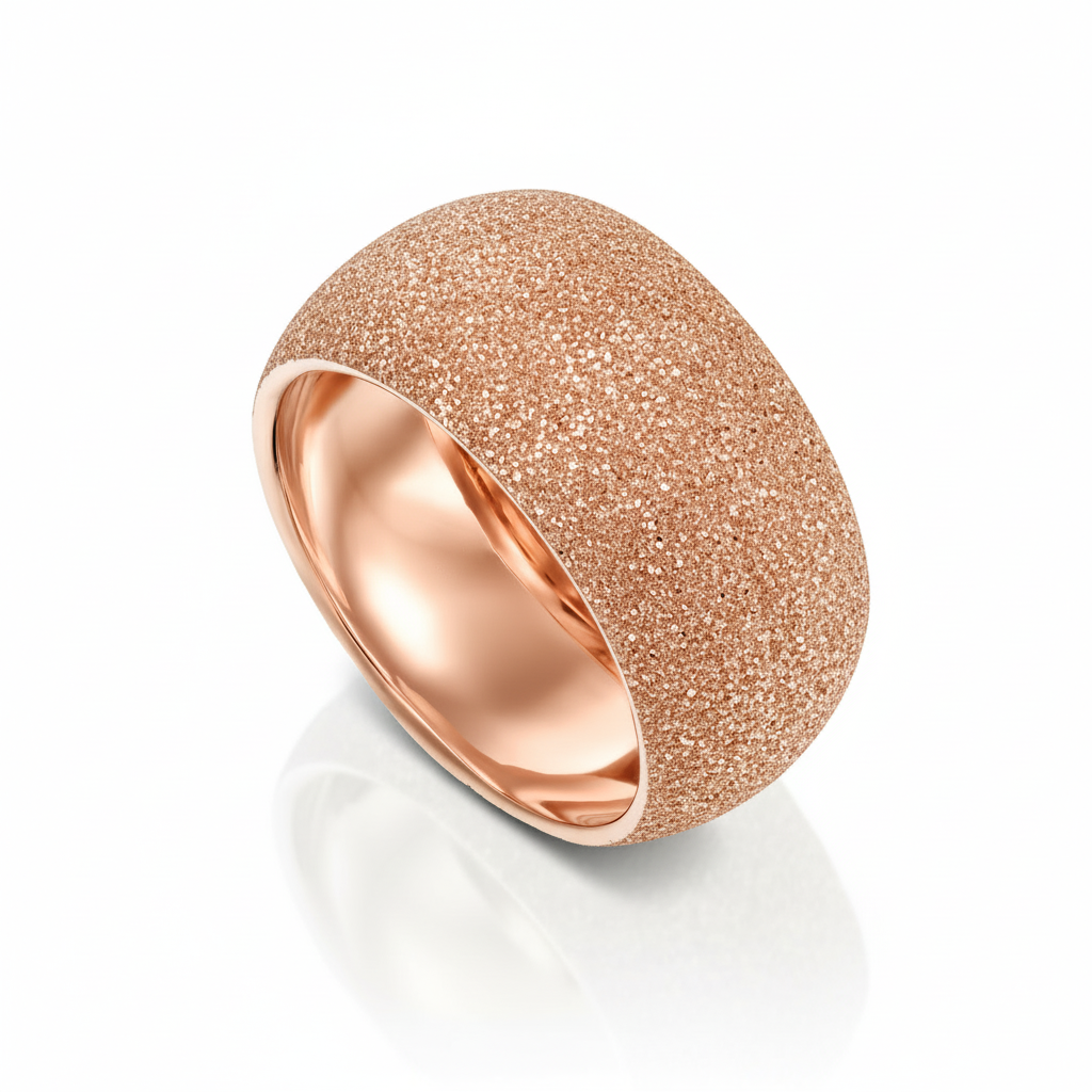 טבעת נישואין אלמוג