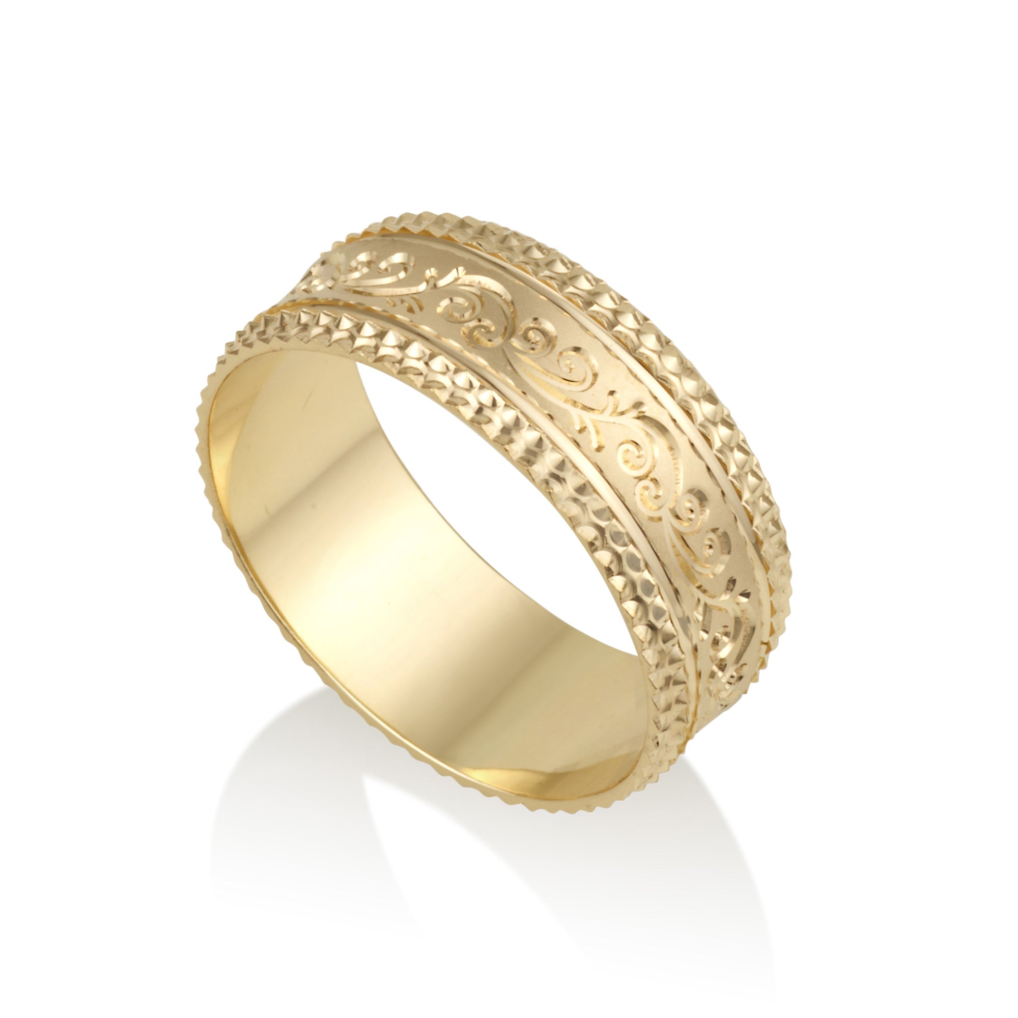 טבעת נישואין דקל