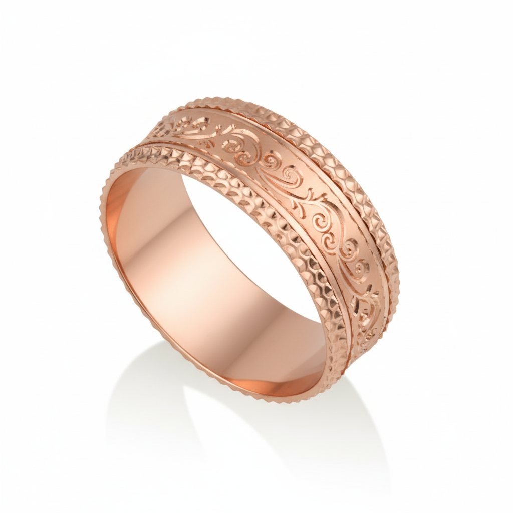 טבעת נישואין דקל