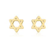 עגיל ילדות צמוד כוכב מגן דוד