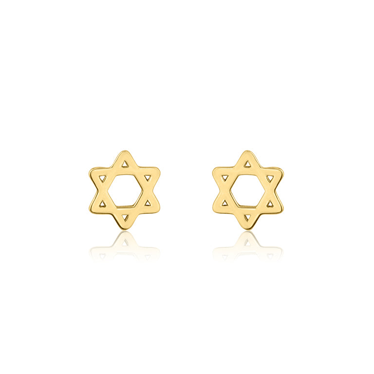 עגיל ילדות צמוד מגן דוד