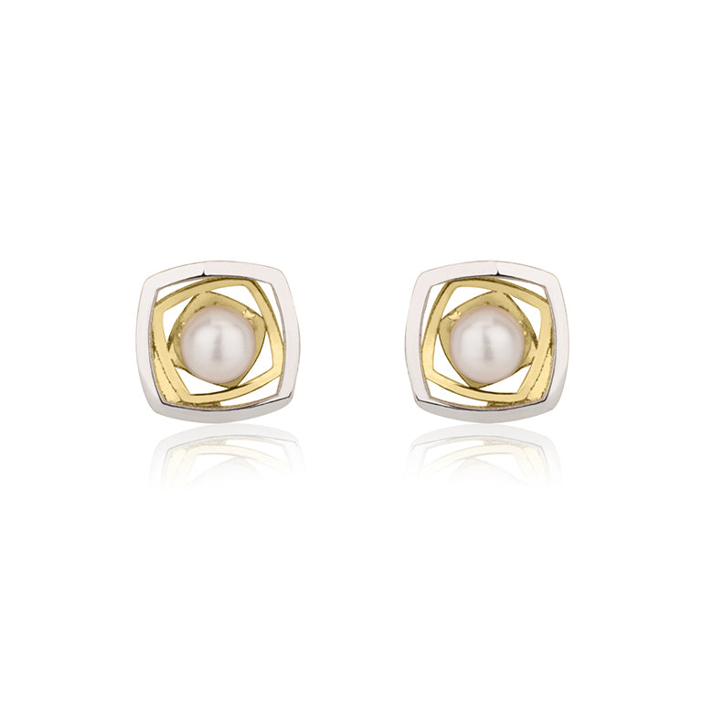 עגיל ילדות צמוד פנינה לוסי