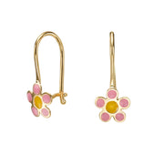 עגיל ילדות תלוי פרח סייאה