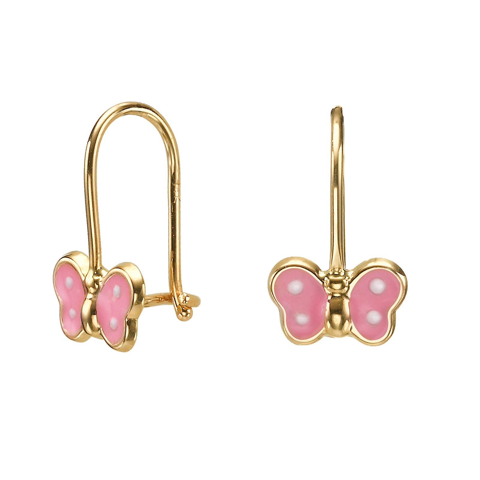 עגיל ילדות תלוי פרפר נועה