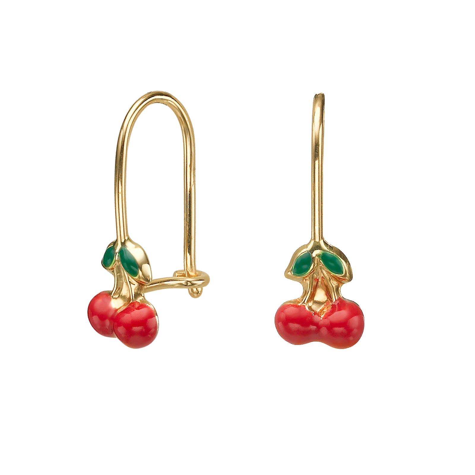 עגיל ילדות תלוי דובדבן