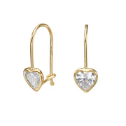 עגיל ילדות תלוי לב מישיגן