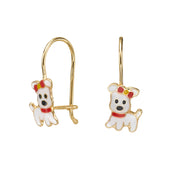 עגיל ילדות תלוי כלב