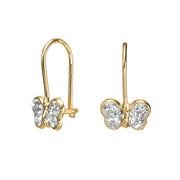 עגיל ילדות תלוי פרפר קורין