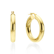 עגילי חישוק מנוף - עובי 5 - קוטר חיצוני 30