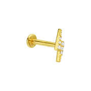 פירסינג ברק עם זירקונים