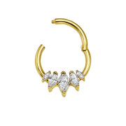 פירסינג חישוק עם מרקיזות