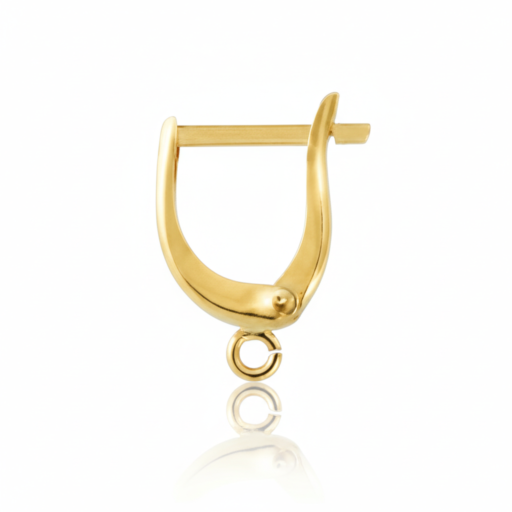 עגיל סוגר אנגלי עם לולאה